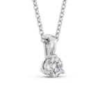 Melody Solitaire Pendant - Image 2