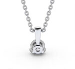 Melody Solitaire Pendant - Image 4