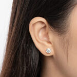 Hailey Solitaire Earrings - Image 5