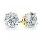 Hailey Solitaire Earrings - Image 2