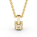 Lyla Solitaire Pendant - Image 4