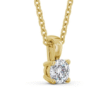 Lyla Solitaire Pendant - Image 2