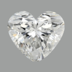 1.03 Carat Heart F-VS1 Solitaire Diamond By Nia Diamonds