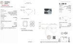 2.97 Carat Cushion Long Cut Diamond E-VS1 IGI Certified - Image 2